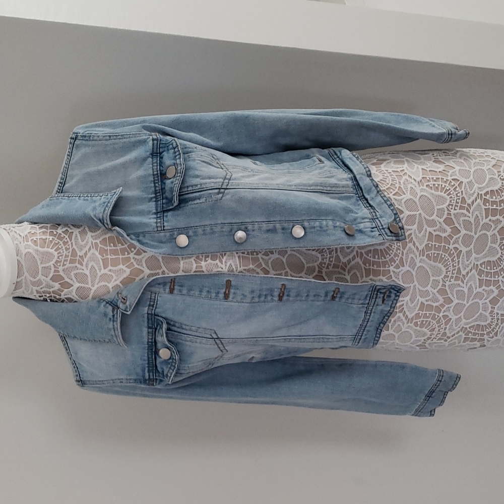 1 Sunset Lane jean jacket size S